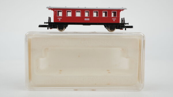 Märklin Z 8701 Personenwagen Donnerbüchse 2.Kl. rot Württembergische Länderbahn