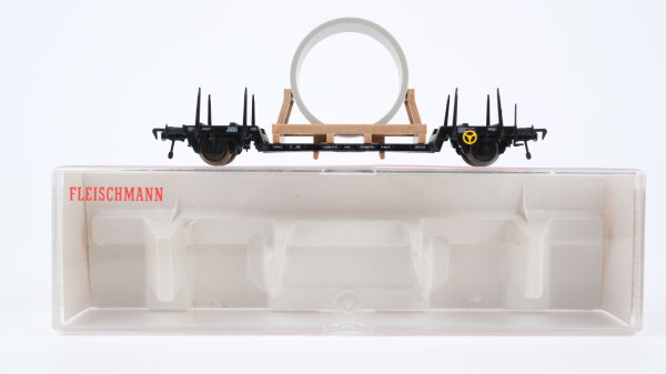 Fleischmann H0 5217 Tiefladewagen 21 80 919 0 500-8 DB