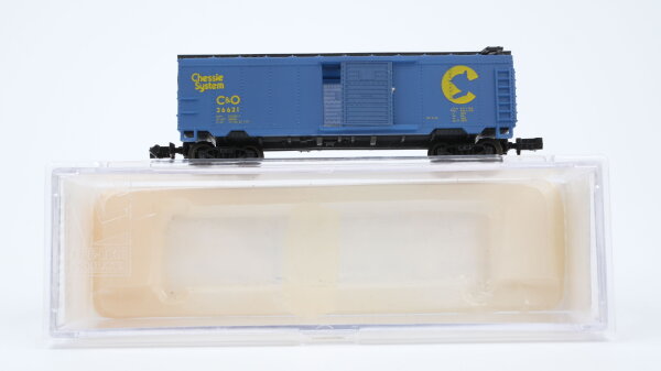 Life-Like N 7789 Geschlossener Güterwagen mit Schiebetür Chessie System C&O