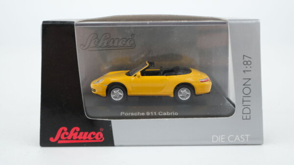 Schuco H0 25319 Porsche 911 Cabrio