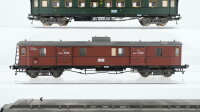 Fleischmann H0 Konvolut Speisewagen "Mitropa" Schnellzugwagen Gepäckwagen DR u.a.