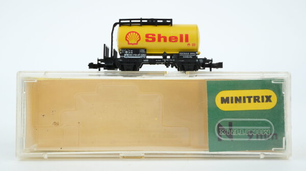 Minitrix N 51 3541 00 Kesselwagen Shell Uh DB