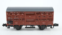 Minitrix N 51 3525 00 Viehtransportwagen DB