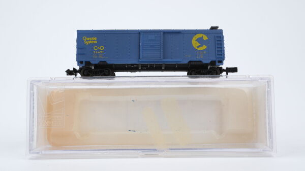 Life-Like N 7789 Geschlossener Güterwagen mit Schiebetür Chessie System C&O