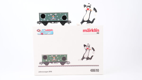 Märklin H0 48610 Behälter-Tragwagen (Containerwagen)  Bt 30 1.FC Märklin Fanclub Jahreswagen 2010