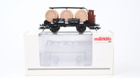 Märklin H0 46744 Weinfaßwagen mit Bremserhaus...