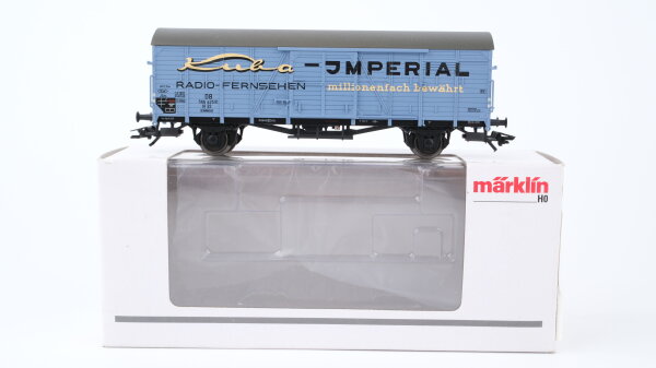 Märklin H0 48161 Gedeckter Güterwagen "KUBA IMPERAIL" Jahreswagen 2011 DB