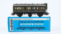 Märklin H0 4005 Abteilwagen mit Bremserhaus 2. Kl.