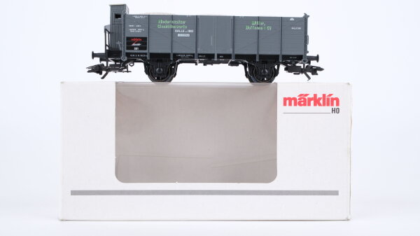 Märklin H0 46037 Offener Güterwagen mit Bremserhaus  Omk der DRG (Insider Jahreswagen 2001)