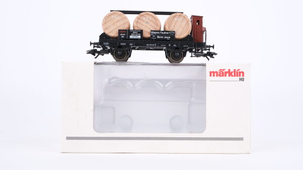Märklin H0 46744 Weinfaßwagen mit Bremserhaus Wagen der DRG Jahreswagen 2003