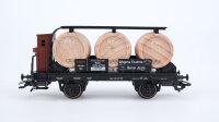 Märklin H0 46744 Weinfaßwagen mit Bremserhaus Wagen der DRG Jahreswagen 2003