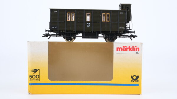 Märklin H0 4500 Bahnpostwagen 3059 Post (60-01) K.P.E.V.