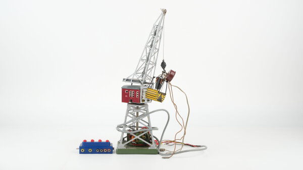 Märklin H0 7051 Drehkran mit Magnet, Schaufel, Schalter
