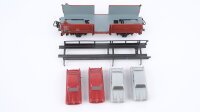 Märklin H0 315/4G Autotransportwagen mit Pkw  Off 52  Laaes 541 der DB