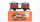 Märklin H0 315/4G Autotransportwagen mit Pkw  Off 52  Laaes 541 der DB