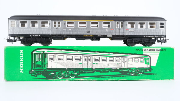 Märklin H0 4043 Nahverkehrswagen 1./2. Kl. Silber DB
