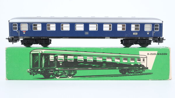 Märklin H0 4027 Reisezugwagen (dunkelblauer Wagenkasten) A4ümg der DB