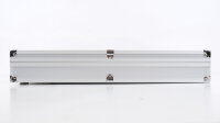 Unbekannt H0 Alu Vitrinenkoffer 51x46x7cm 12 Abteile mit Schlüssel (Kratzer)