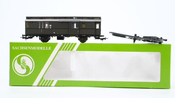 Sachsenmodelle H0 14220 Gepäckwagen "Erfurt 102 516" DR