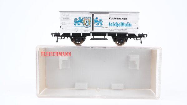 Fleischmann H0 5362 Kühlwagen Kulmbacher Reichelbräu München 78 463 [P] DRG