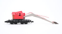 Minitrix N 13590 Kranschutzwagen DB