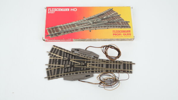 Fleischmann H0 6157 Dreiwegweiche elektrisch