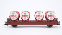 Fleischmann H0 5229K Behältertragwagen (EKU) DB