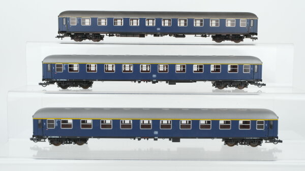 Roco H0 Konvolut Abteilwagen 1.Kl. blau DB