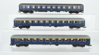Roco H0 Konvolut Abteilwagen 1.Kl. blau DB