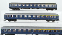 Roco H0 Konvolut Abteilwagen 1.Kl. blau DB