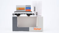 Roco H0 47960 Niederbordwagen mit ROCO Pin