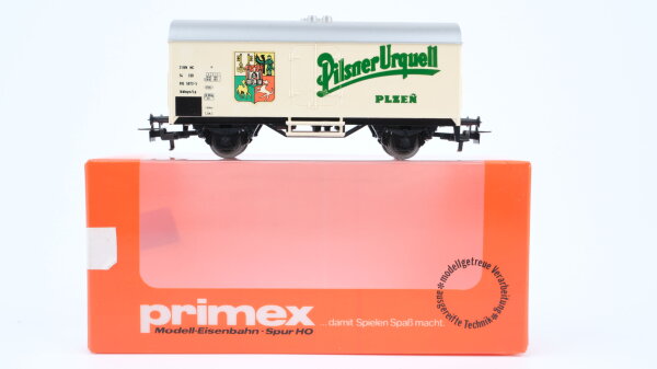 Primex H0 4553 Kühlwagen Pilsner Urquell CSD