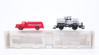 Fleischmann H0 99 5420 Güterwagen-Set Kesselwagen + LKW "ESSO"
