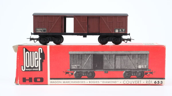 Jouef H0 653 gedeckter Güterwagen SNCF