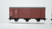 Bemo H0e Konvolut gedeckte Güterwagen Niederbordwagen DB