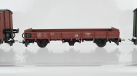 Bemo H0e Konvolut gedeckte Güterwagen Niederbordwagen DB