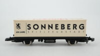 Märklin Z 98012 Güterwagen Behälter-Tragwagen (650 Jahre Sonneberg)