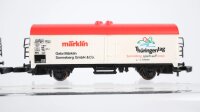 Märklin Z Konvolut Kühlwagen "Freizeit-Hobby-Spiel ThüringenTag Dessert&Alkohol"DB u.a.