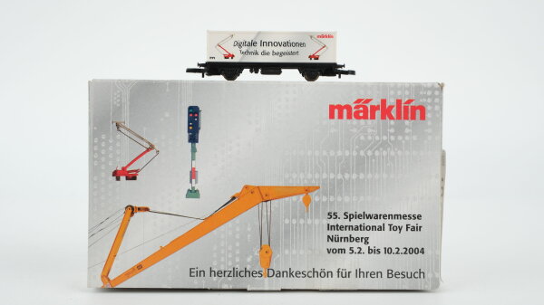 Märklin Z 80114 Behälter-Tragwagen (55. Nürnberger Spielwarenmesse - Digitale Innovationen)