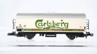 Märklin Z Konvolut Kühlwagen "Union Ganter Carlsberg Distelhäuser Eichhof Bier" DB u.a.