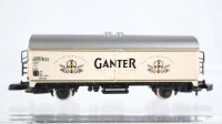 Märklin Z Konvolut Kühlwagen "Union Ganter Carlsberg Distelhäuser Eichhof Bier" DB u.a.