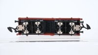 Märklin Z Konvolut Autotransportwagen mit PKW Teleskophaubenwagen Langholzwagen Niederbordwagen DB u.a.