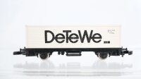Märklin Z Konvolut Containertragwagen "Wunderland Modellplan DeTeWe" DB u.a.