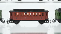 BTTB TT Konvolut Donnerbüchsen Umbauwagen 2./3. Kl. K.P.E.V.