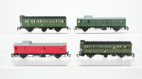 BTTB TT Konvolut Abteilwagen Gepäckwagen DR
