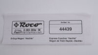 Roco H0 44439 D-Zug-Wagen (Hechte) 2. Kl. DB