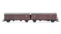 Sachsenmodelle H0 16008 Güterwagen Leig-Einheit 2-teilig Deutsche Bundesbahn