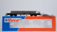 Roco H0 46492 Flachwagen mit Gleisen DB
