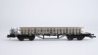 Roco H0 46492 Flachwagen mit Gleisen DB