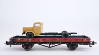 Roco H0 46480 Rungenwagen mit LKW DB